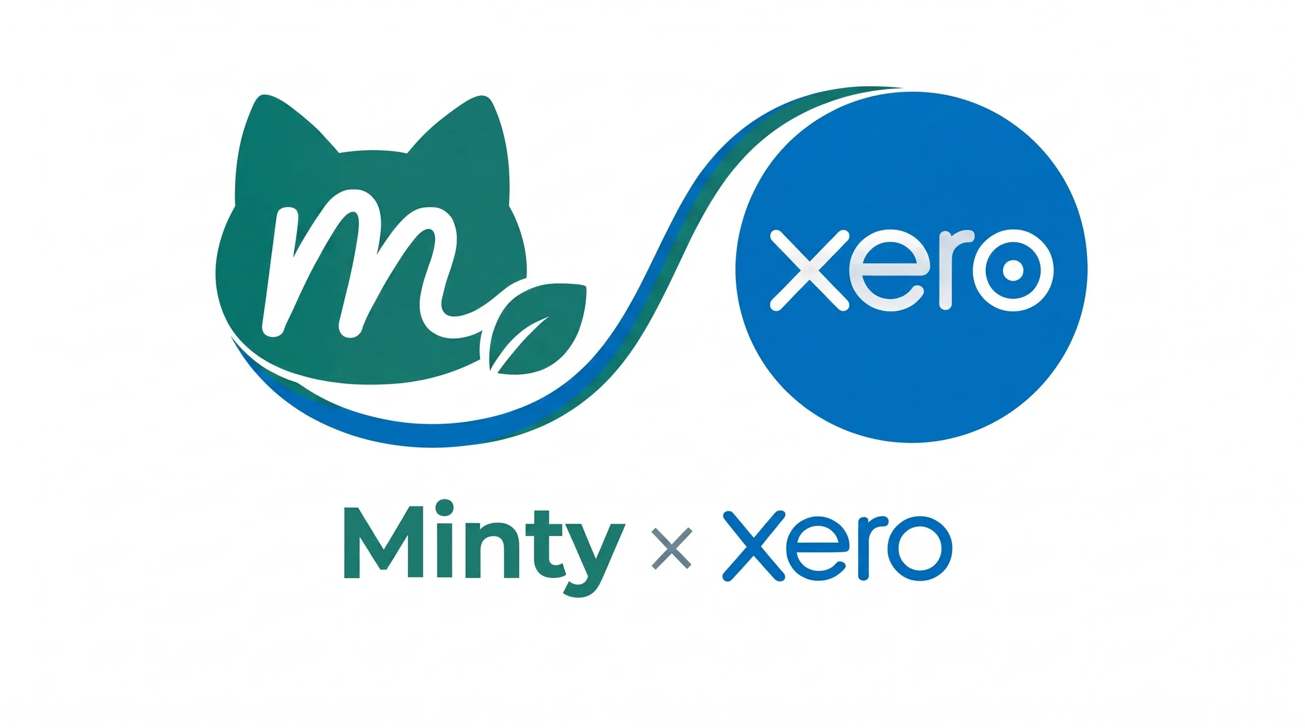 The Minty x Xero logo lockup